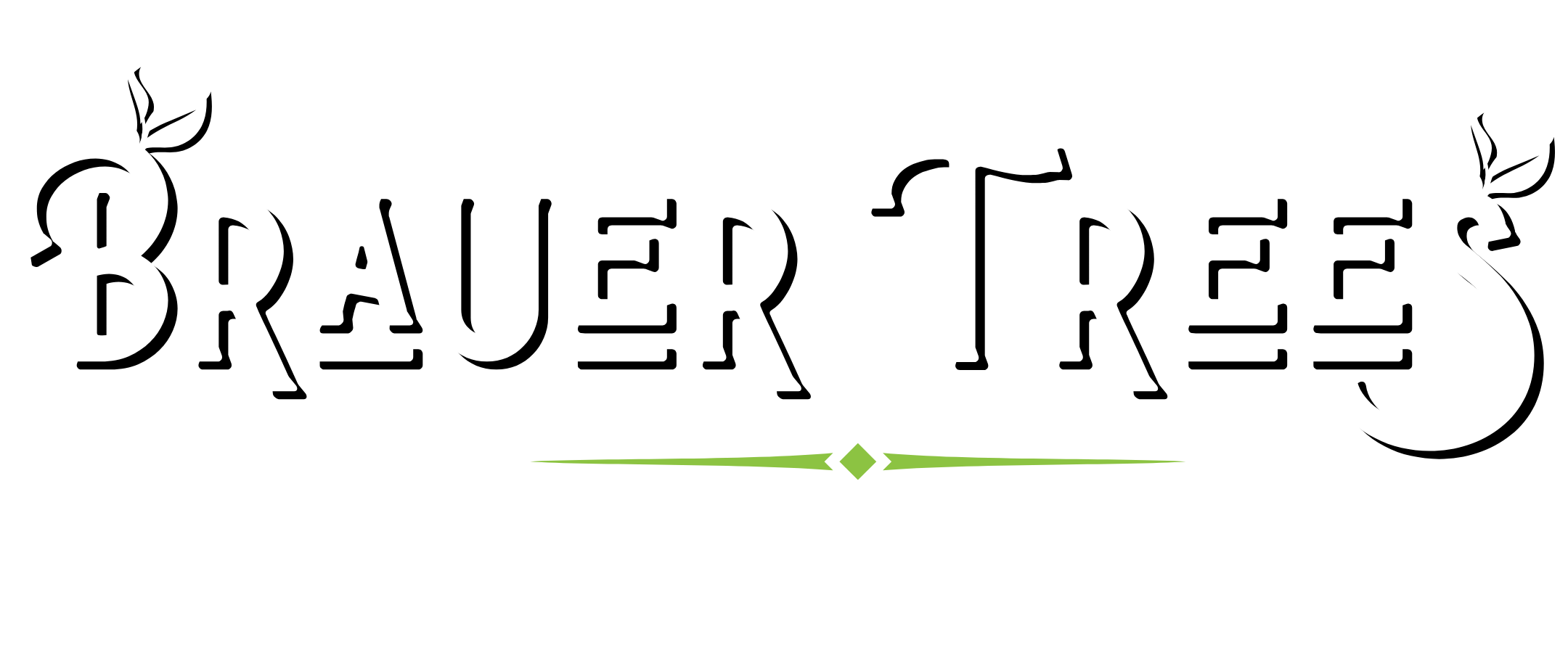 Brauer Trees - Lakeland Tree Trimming and Preservation - vertical logo inverted